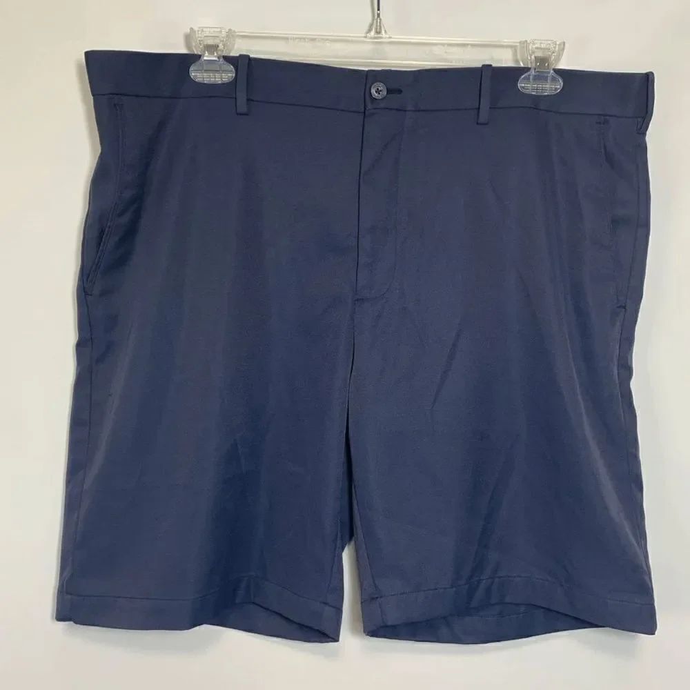 Jack S Nicklaus 9" Flat Front Navy Short 42" Waist